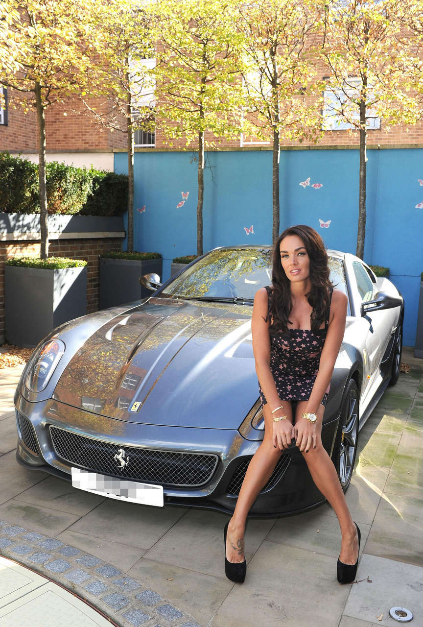 Tamara Ecclestone Poses With Ferrari 599 For Billion Girl Show