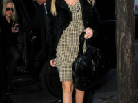 Tara Reid Arrives Today Show Rockefeller Plaza New York