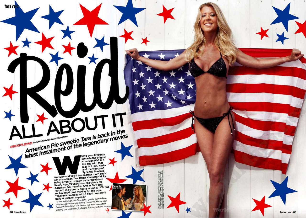 Tara Reid Bikini Lingerie Loaded Magazine June 2012 Issue