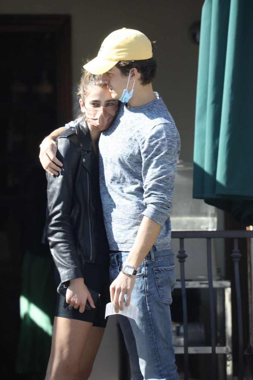 Taylor Hill Daniel Fryer Out For Coffee West Hollywood