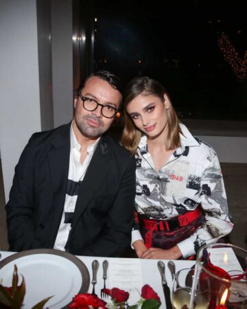 Taylor Hill Ferrari Creative Director Rocco Iannone Hosts Dinner Beverly Hills