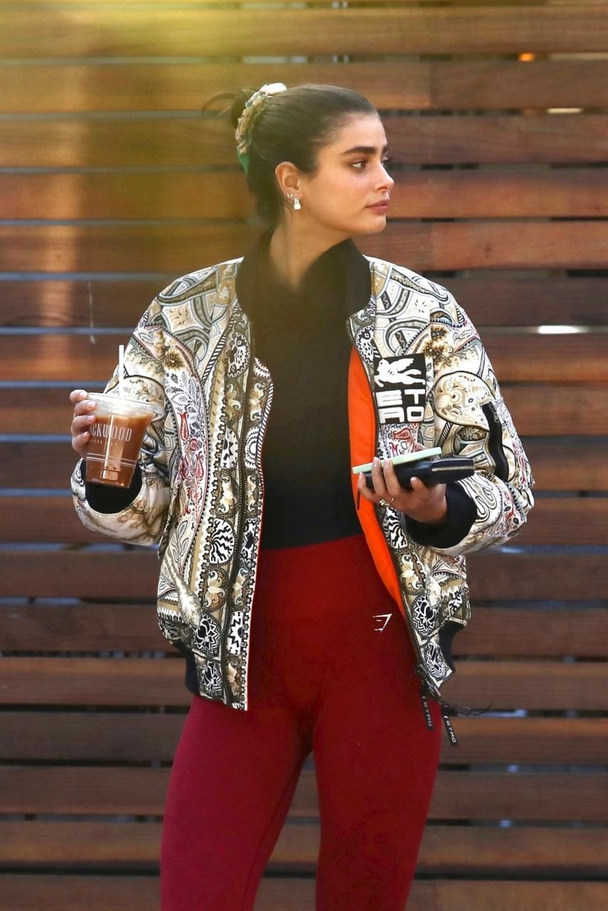 Taylor Hill Out For Coffee West Hollywood