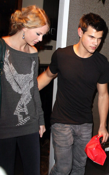 Taylor Lautner With Taylor Swift