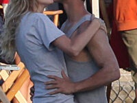 Taylor Lautner With Taylor Swift On Set