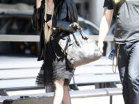 Taylor Momsen Outside Perth Airport