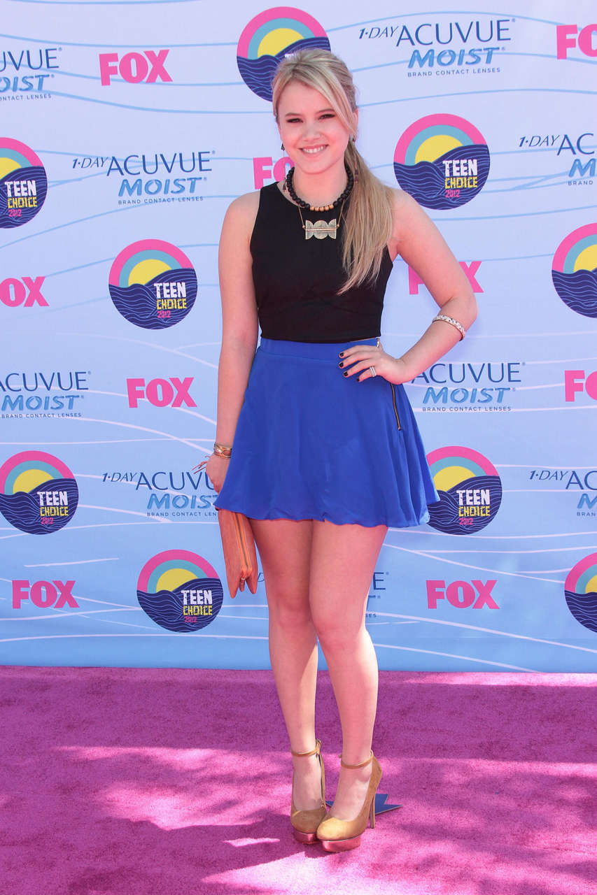 Taylor Spreitler 2012 Teen Choice Awards Universal City