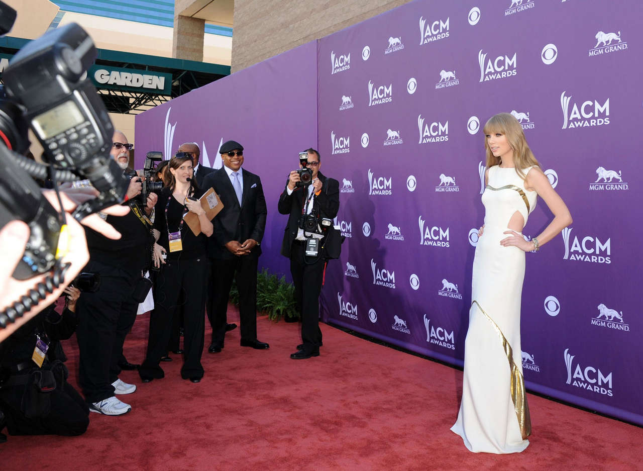 Taylor Swift 47th Annual Academy Country Music Awards Las Vegas