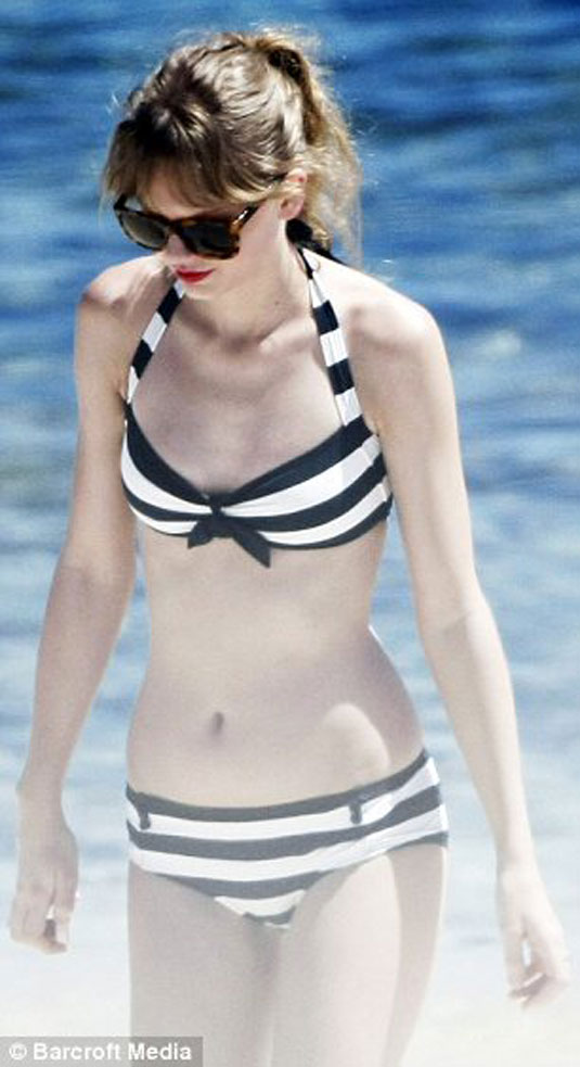 Taylor Swift Bikini Candids Beach Perth