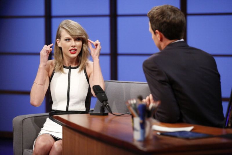 Taylor Swift Late Night With Seth Meyers New York