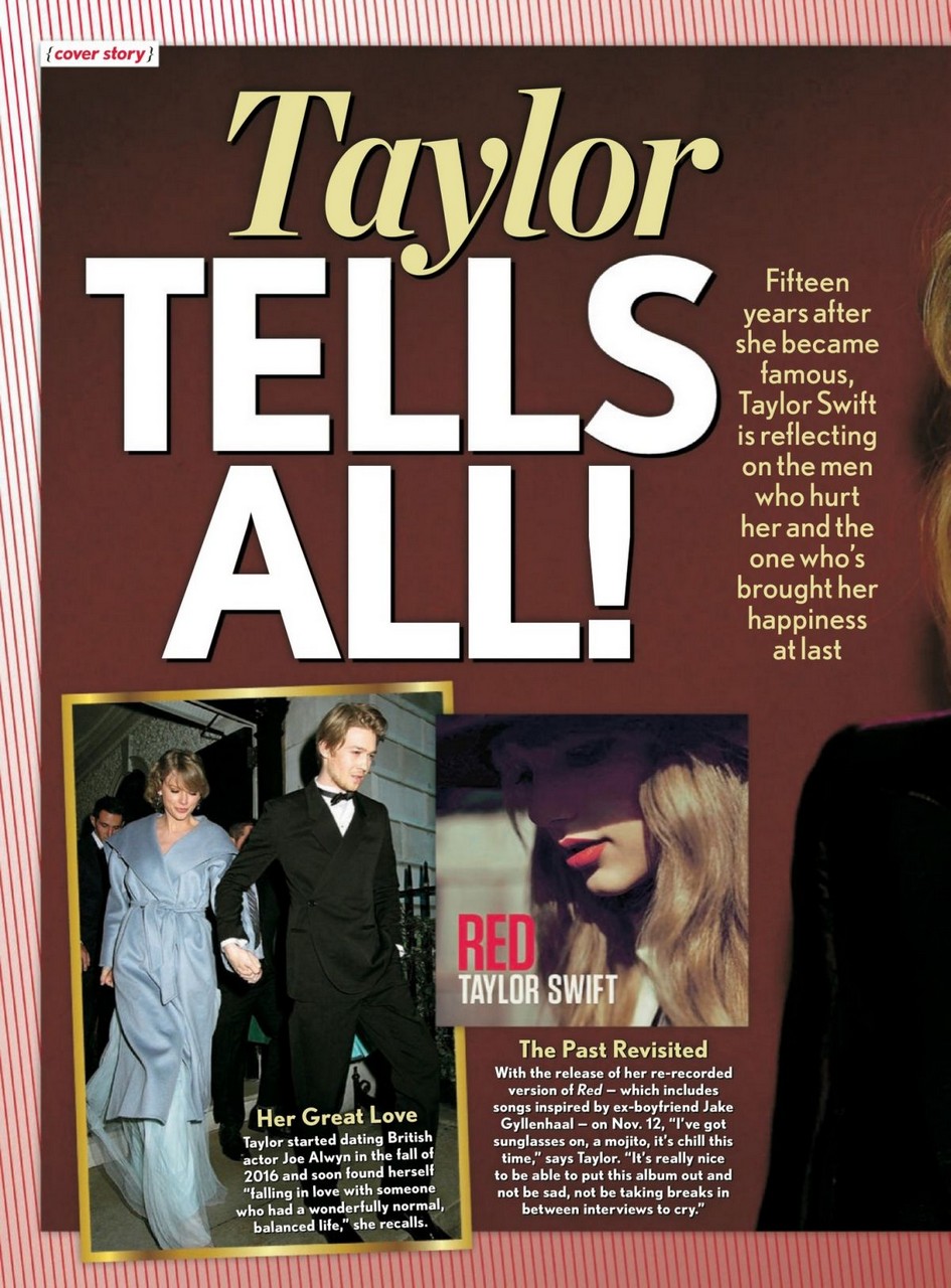 Taylor Swift Life Style Weekly December
