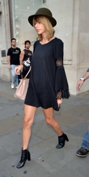 Taylor Swift Out About London