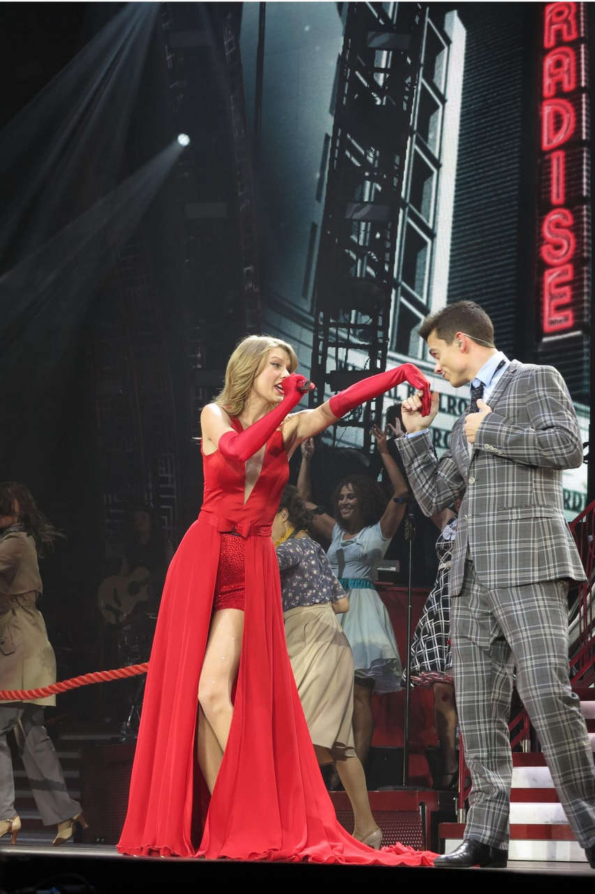 Taylor Swift Performs Her Red Tour O2 Arena London