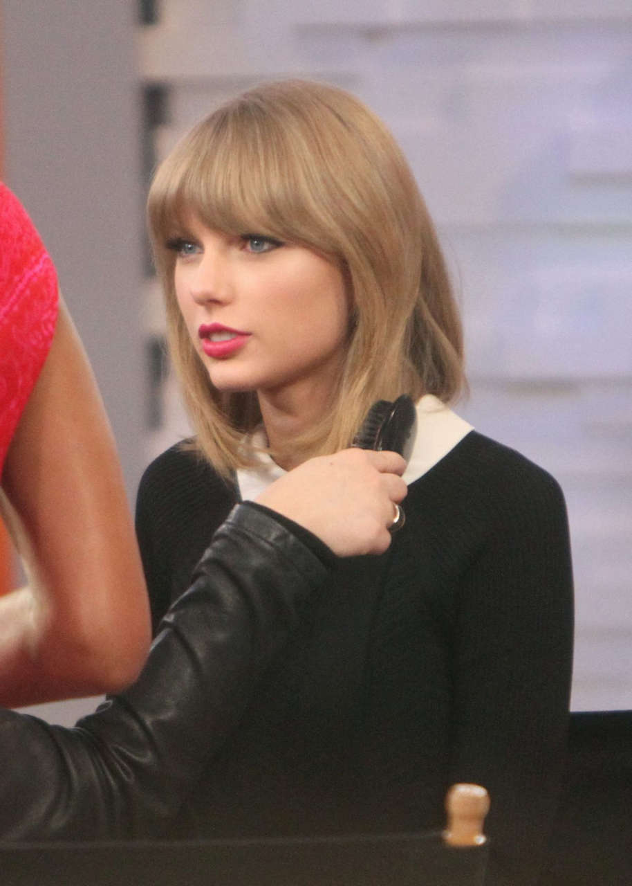 Taylor Swift Set Good Morning America New York