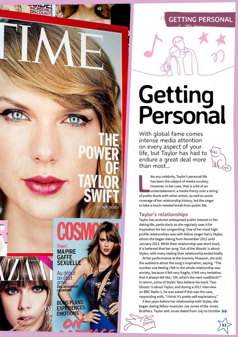 Taylor Swift Story Of Taylor Swift 1st Edition