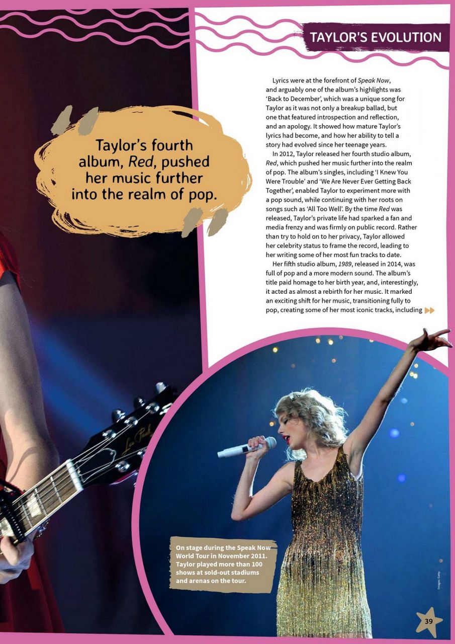 Taylor Swift Story Of Taylor Swift 1st Edition