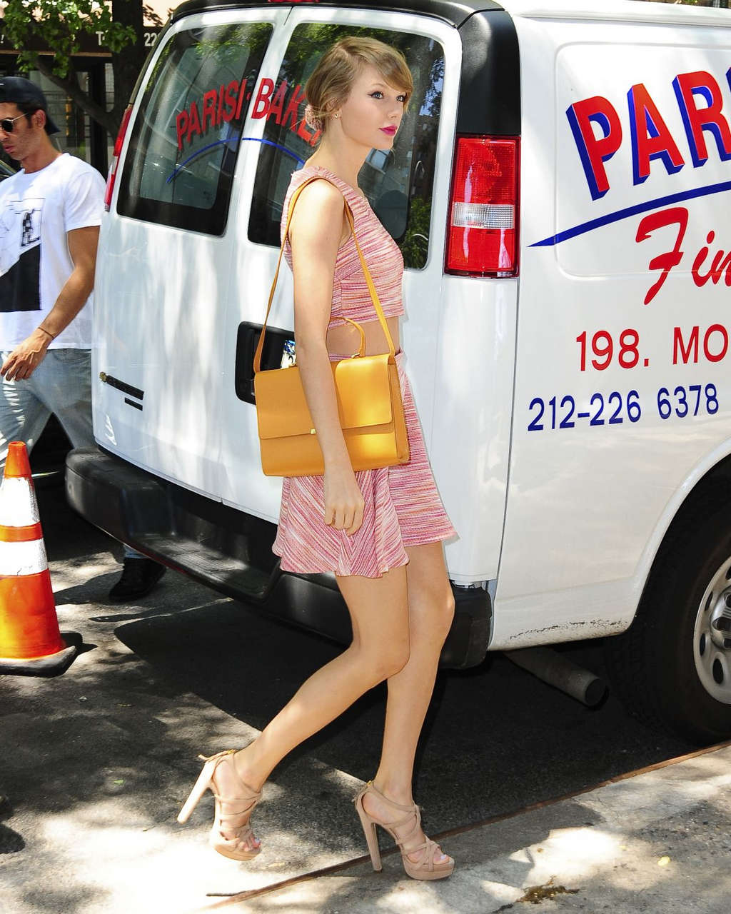 Taylor Swift Summer Dress Out About New York