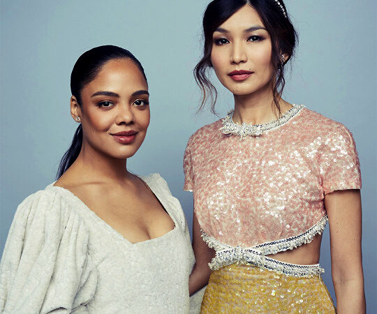 Tessa Thompson And Gemma Chan Photographed At The (2 photos)