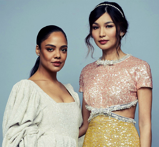 Tessa Thompson And Gemma Chan Photographed At The