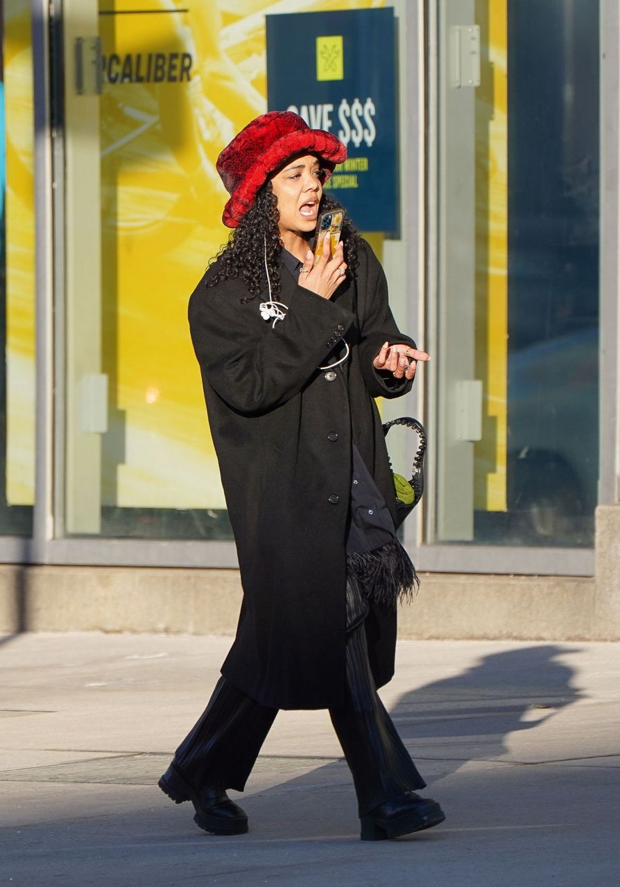 Tessa Thompson Out And About New York