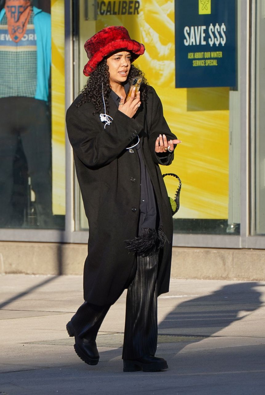 Tessa Thompson Out And About New York