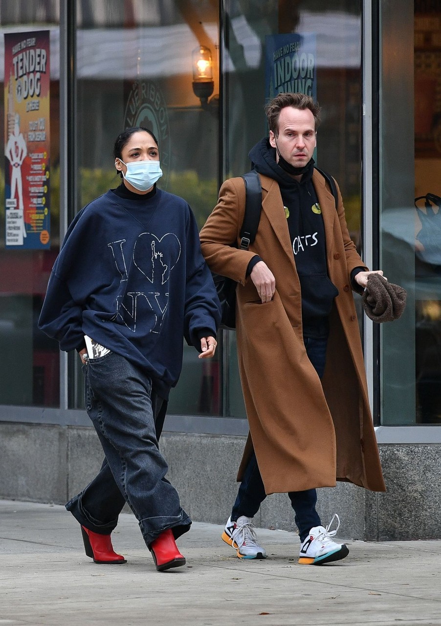 Tessa Thompson Out With Friend New York