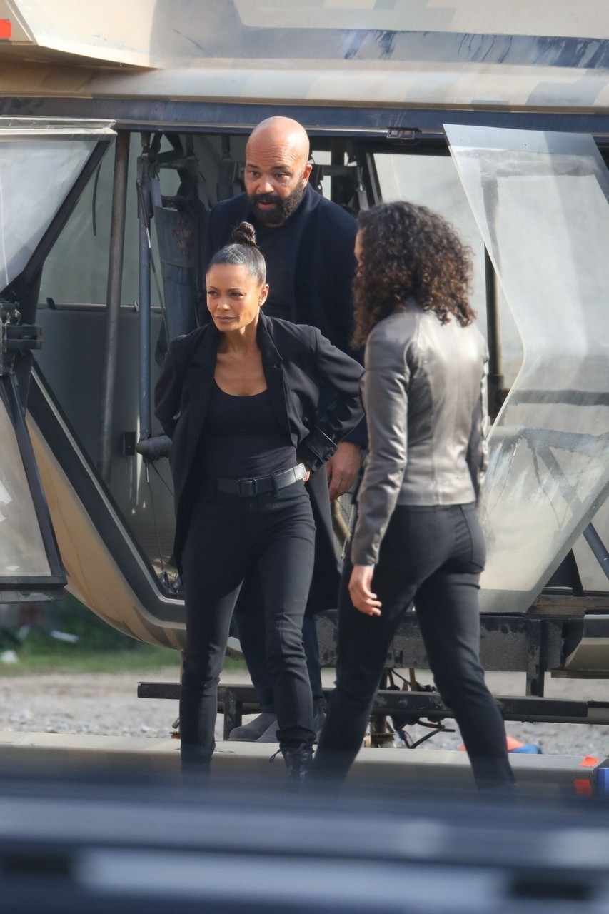 Thandie Newton Set Westworld Season 4 Los Angeles