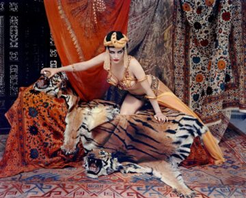 The Delectable Marilyn Monroe Posing As Silent Movie Star Theda Bara