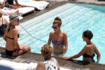 The Saturdays Bikinis Pool Their Hotel Los Angeles