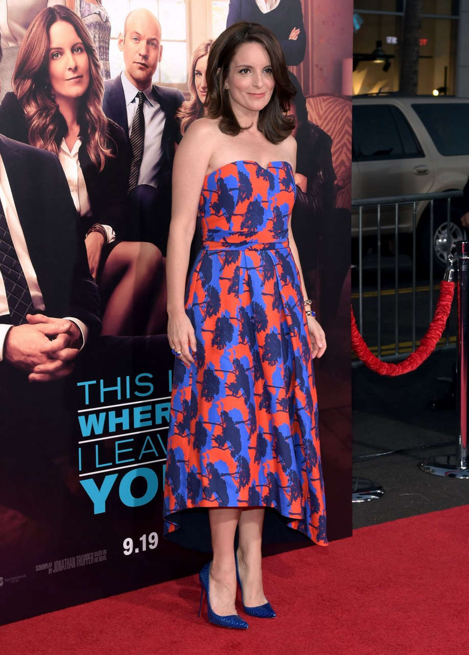 Tina Fey This Is Where I Leave You Premiere Hollywood