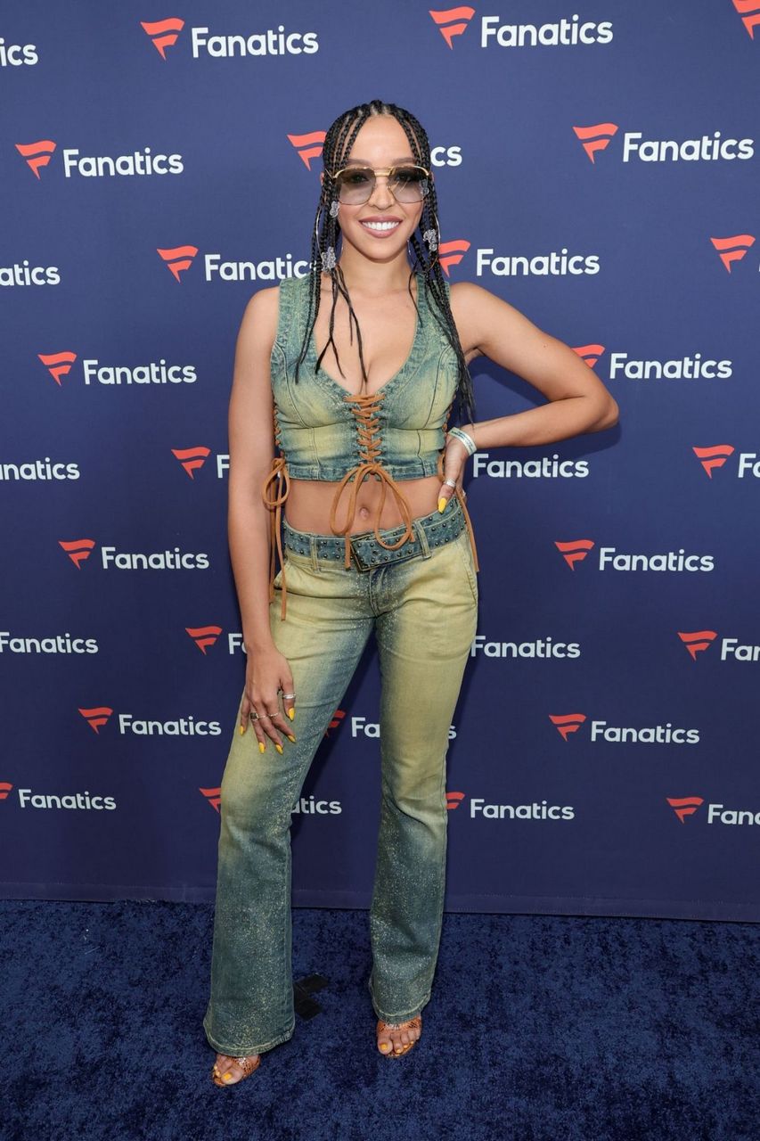 Tinashe Fanatics Super Bowl Party Culver City