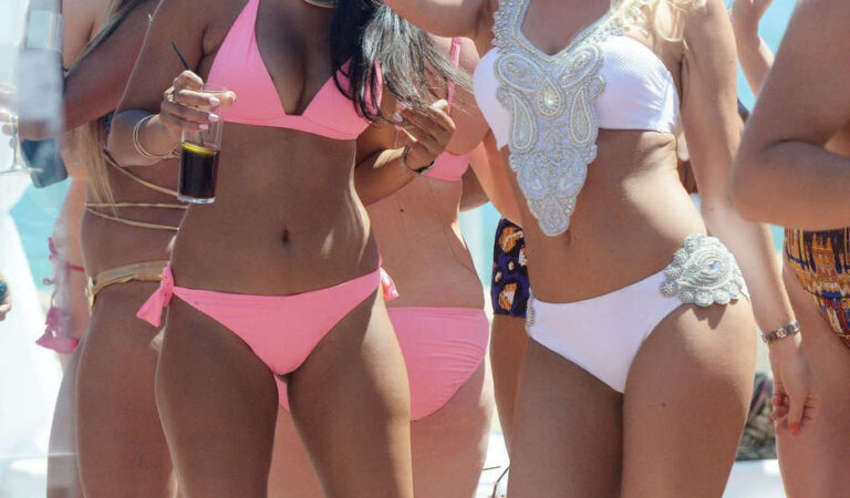 Towie Girls Bikinis Pool Marbella (115 photos)