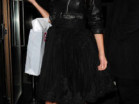 Tulisa Contostavlos Glamour Magazines Little Mix Party London