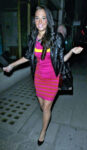 Tulisa Contostavlos Out For Dinner London
