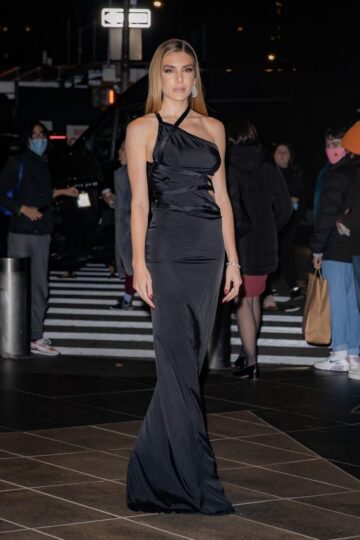 Valentina Ferrer Arrives House Gucci Premiere New York