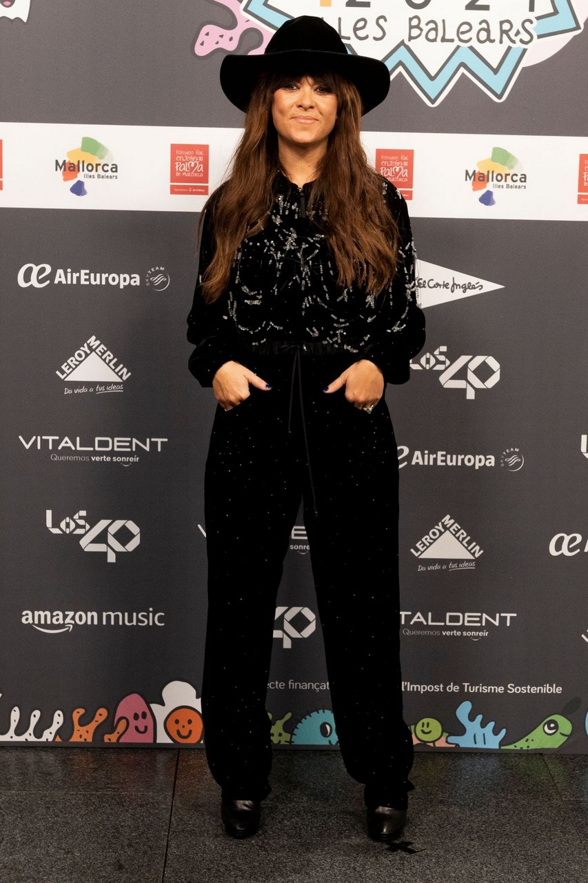 Vanesa Martin Los40 Music Awards Palma De Mallorca