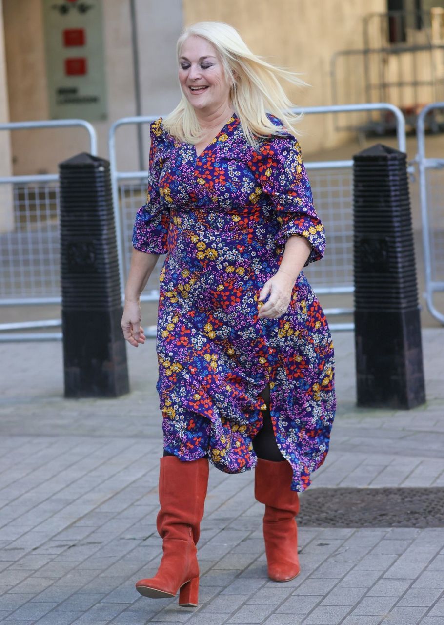 Vanessa Feltz Out And About London