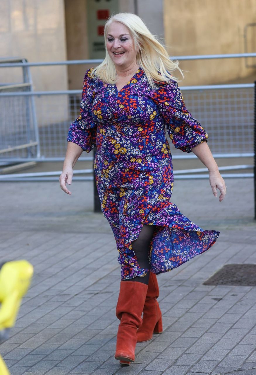Vanessa Feltz Out And About London