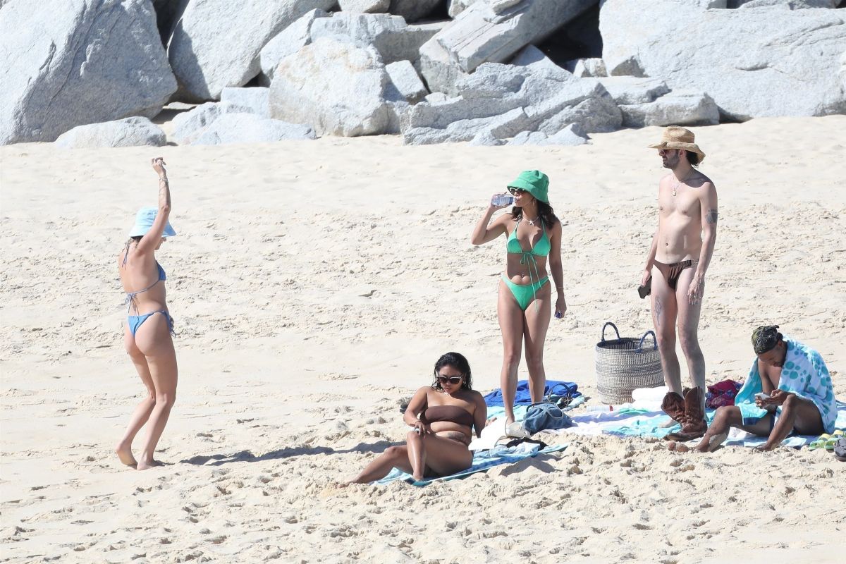 Vanessa Hudgens And Gg Magree Bikinis Beach Cabo San Lucas