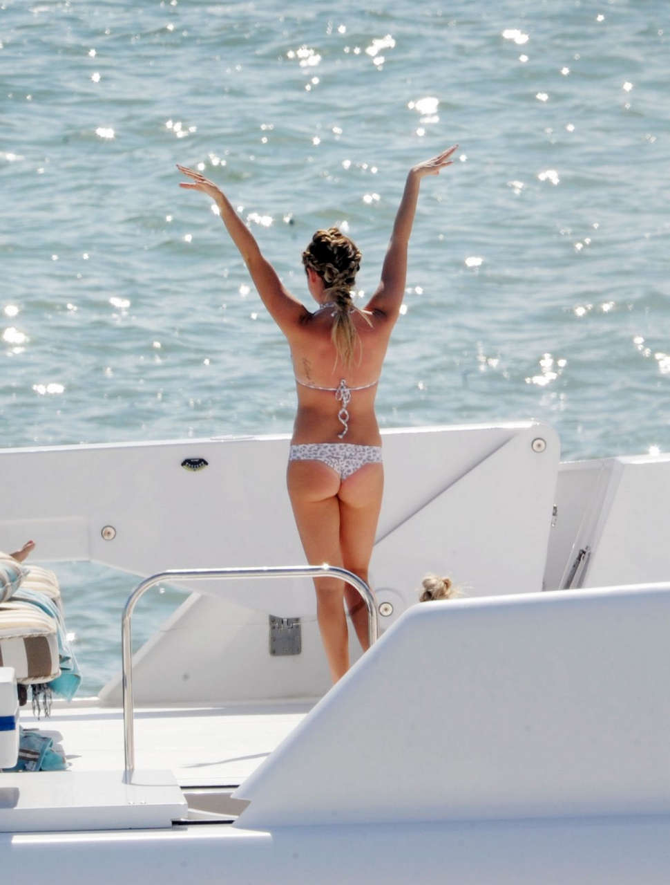 Vanessa Hudgens Ashley Tisdale Bikinis Yacht Miami