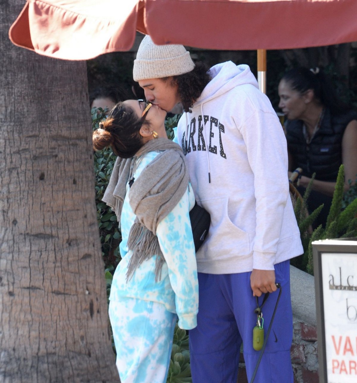 Vanessa Hudgens Cole Tucker Lunch Date Alcove Cafe Los Angeles