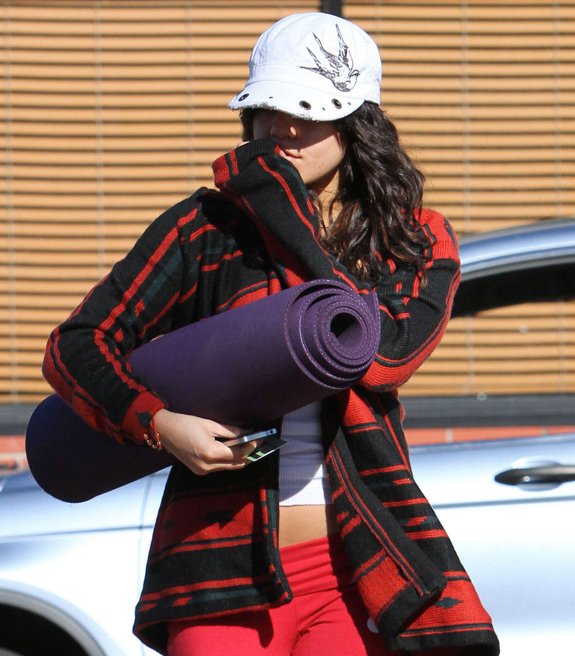 Vanessa Hudgens Heading To Yoga Class Los Angeles