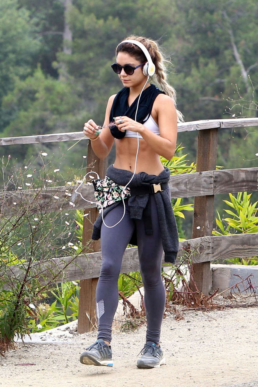 Vanessa Hudgens Out Hiking Los Angeles
