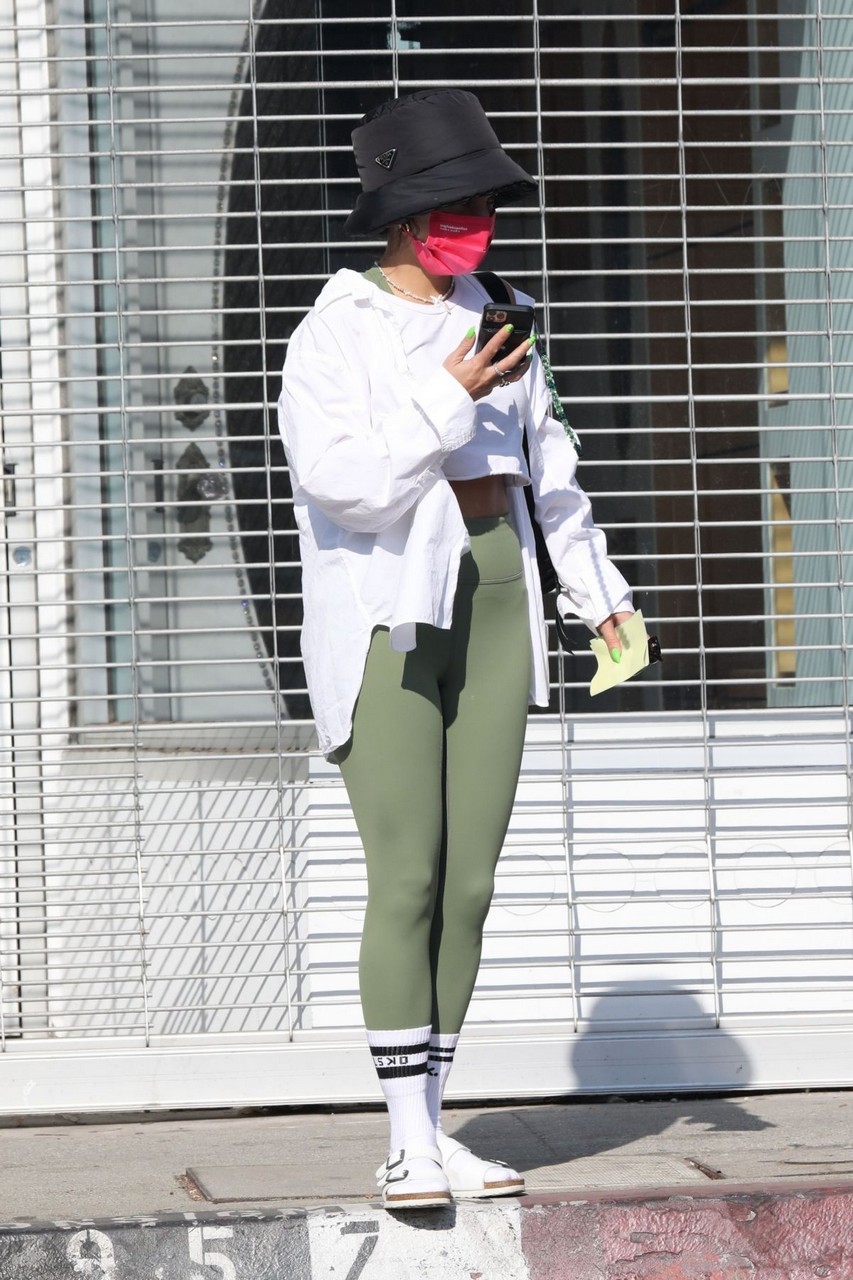 Vanessa Hudgens Out West Hollywood