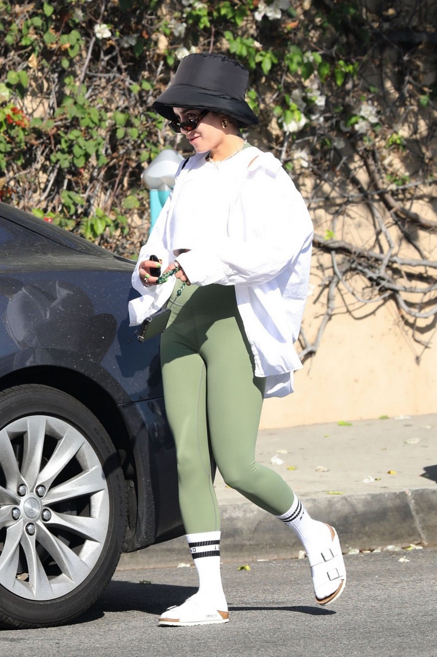 Vanessa Hudgens Out West Hollywood
