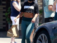 Vanessa Hudgens Picking Up Food Out Los Feliz