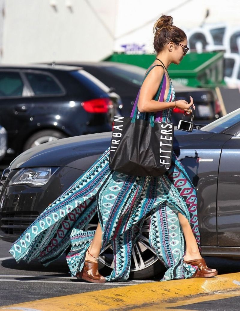 Vanessa Hudgens Shopping Urban Outfitters West Hollywood