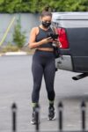 Vanessa Hudgens Tights Arrivres Gym Hollywood