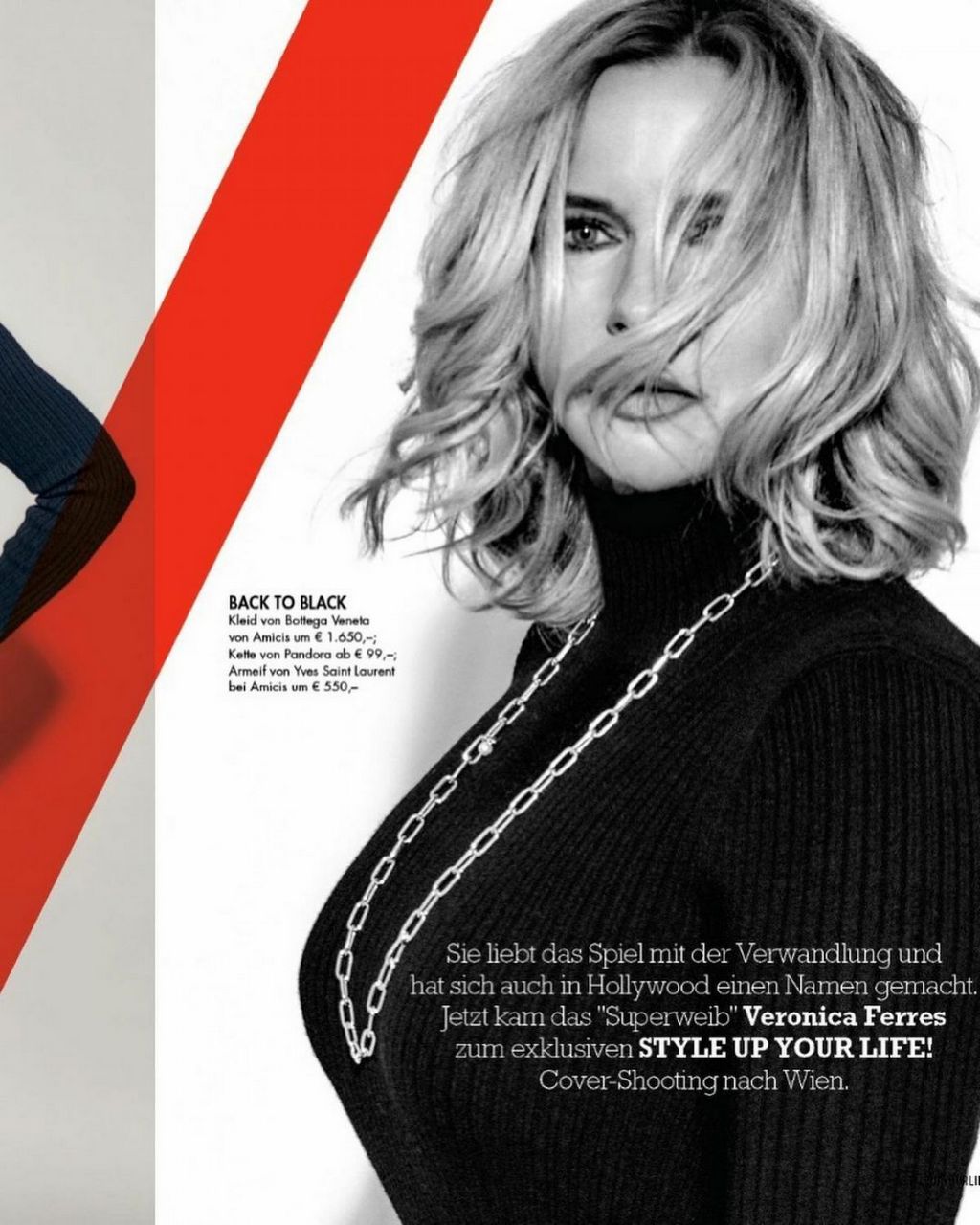 Veronica Ferres For Style Magazine Austria Winter