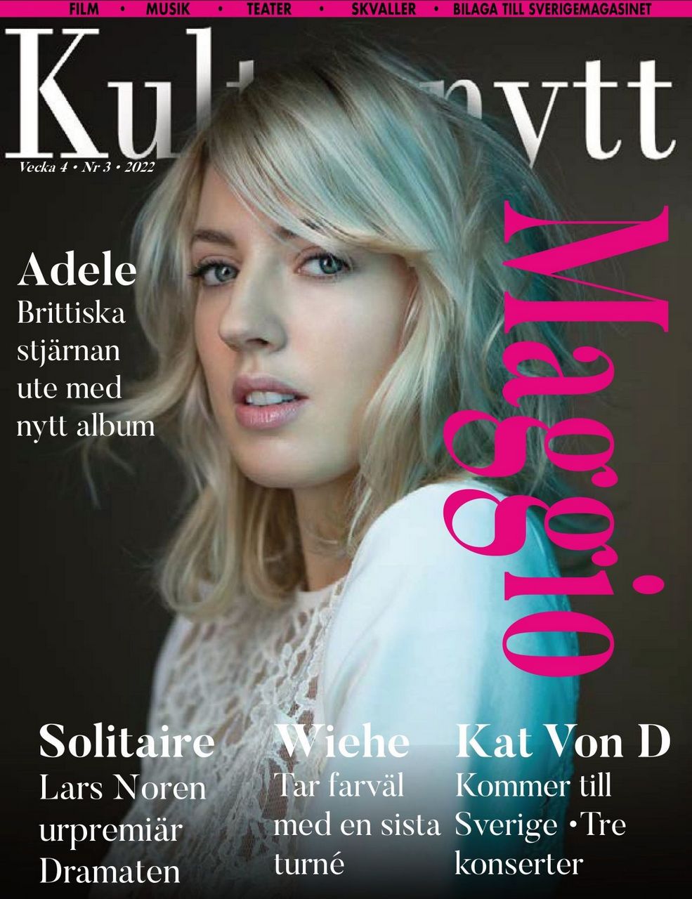 Veronica Maggio Sverigemagasinet Kulturnytt January