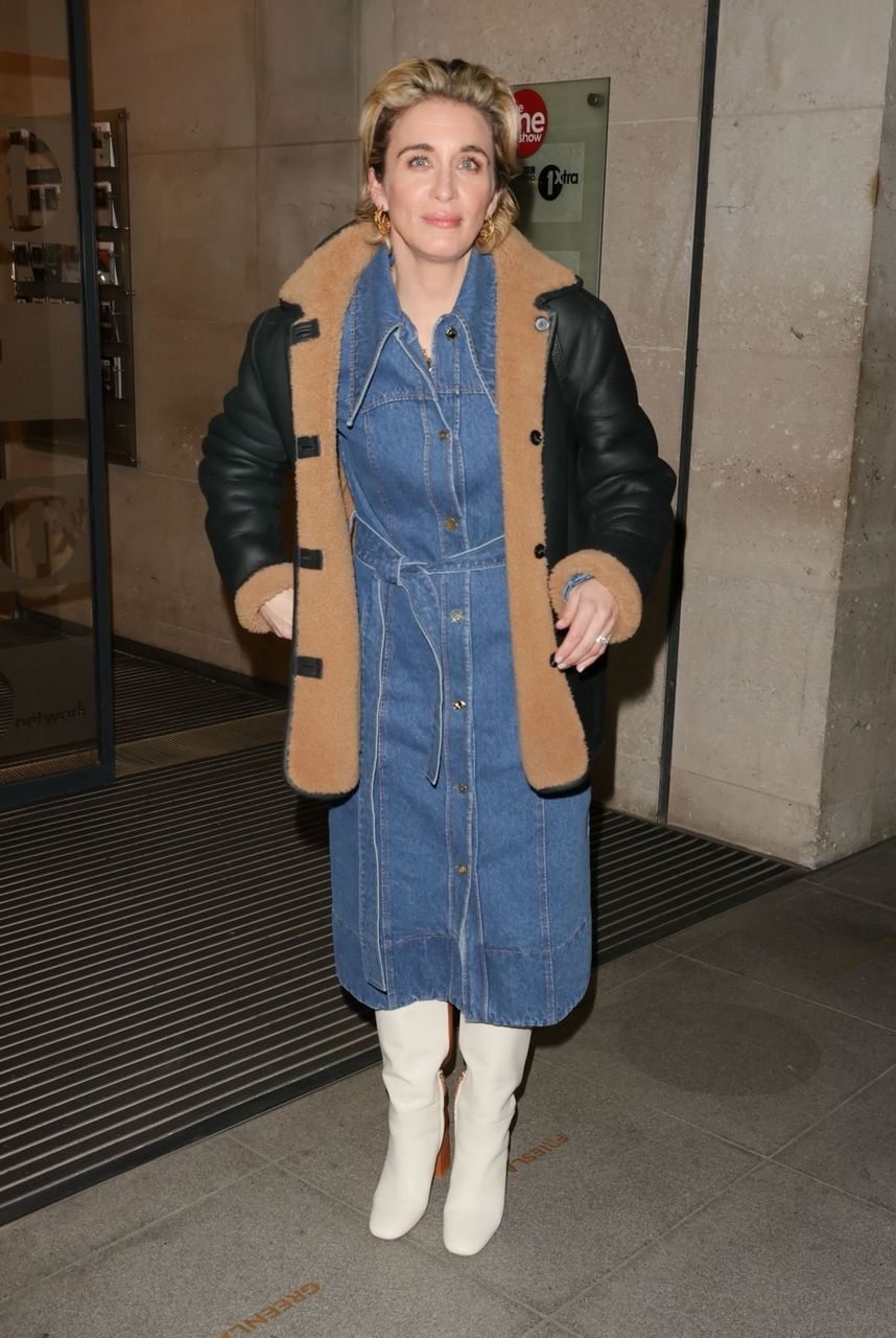 Vicky Mcclure Leaves The One Show Studios London